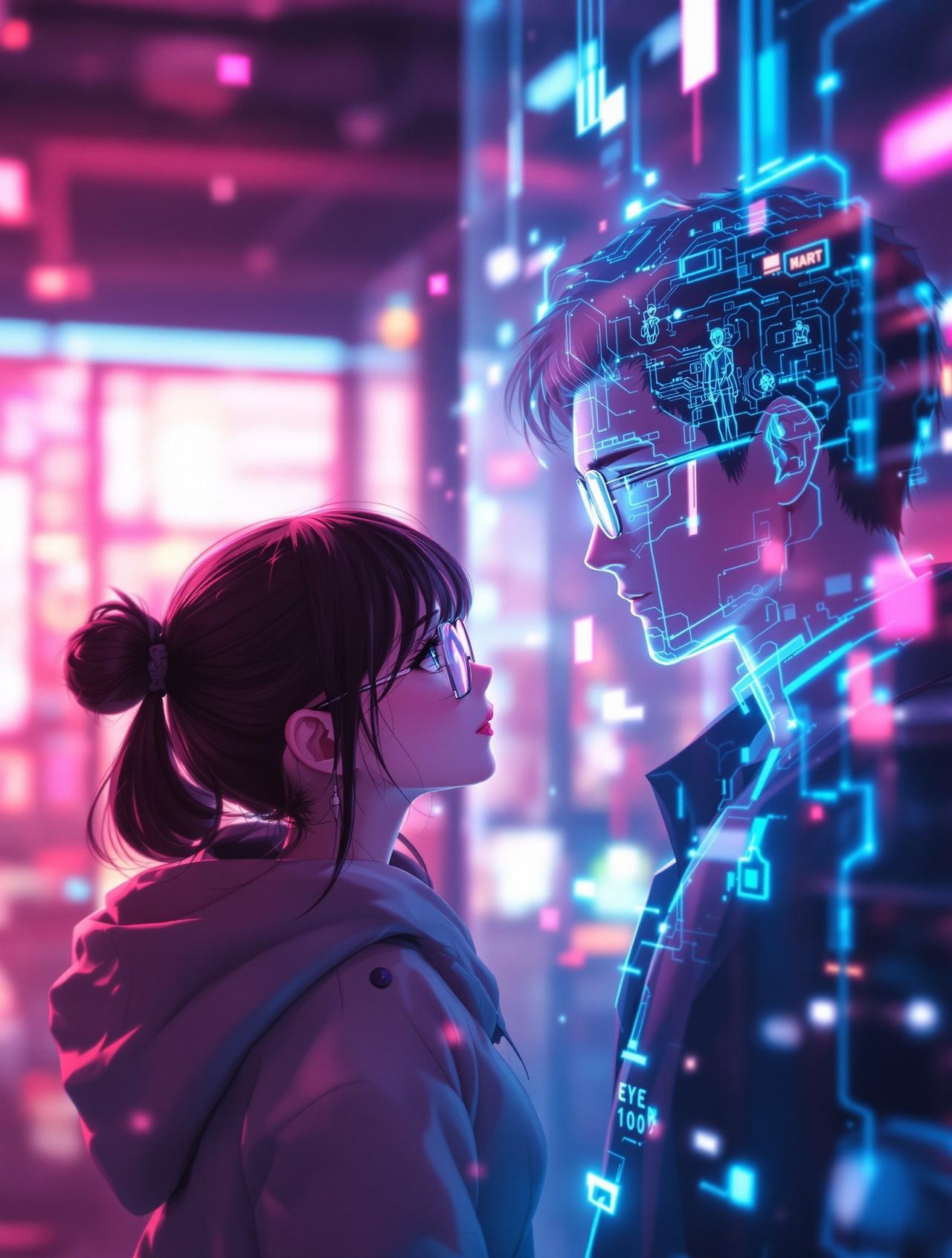免费短剧在线观看《我的男友是AI》封面图 - 校园初恋