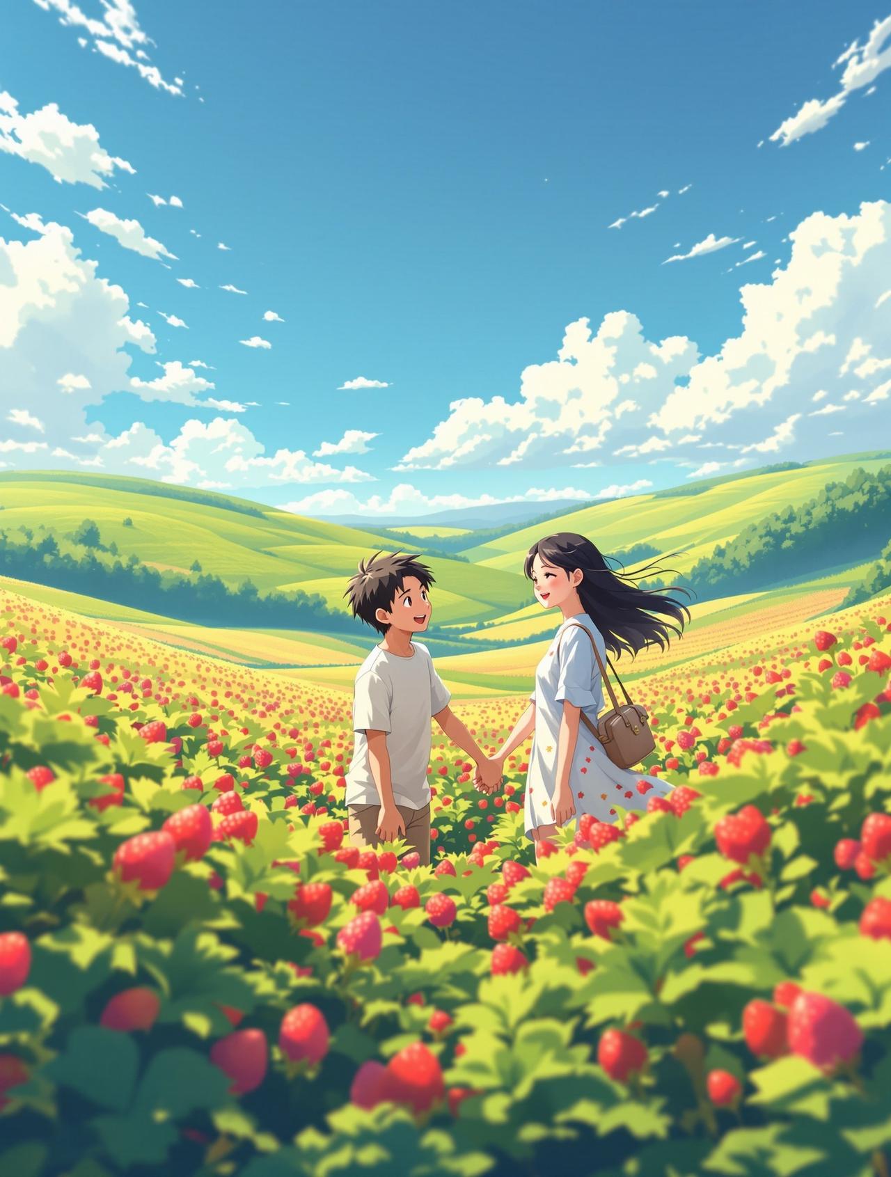 免费短剧在线观看《草莓味的夏天》封面图 - 校园初恋